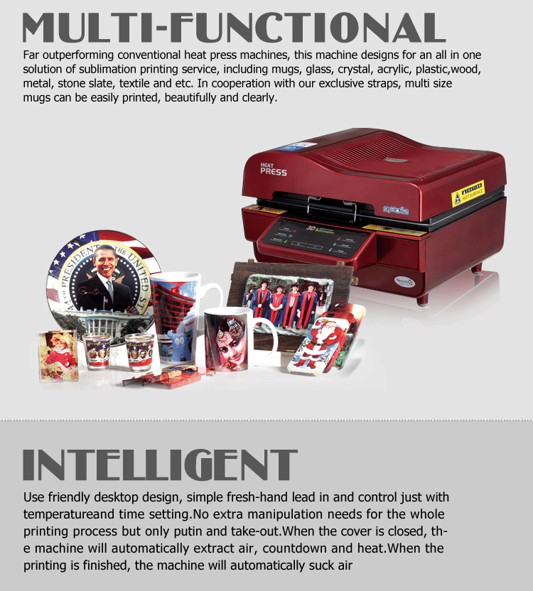 All in one heat press printing machine All in one heat press printing machine